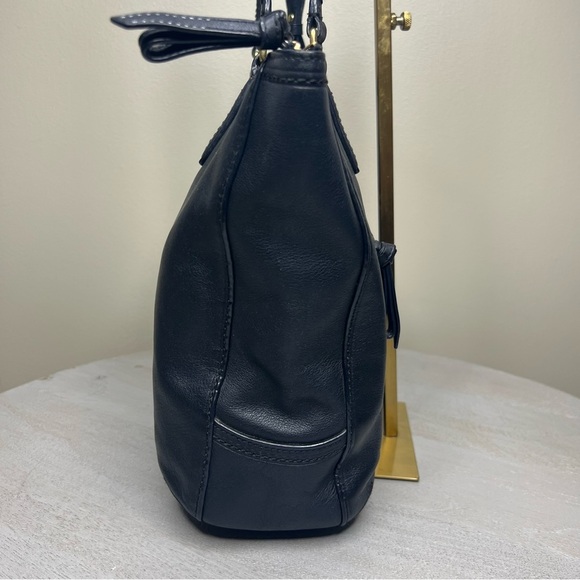 COACH Black Leather Shoulder Tote Style Number 25066 - 2013 - Picture 6 of 14